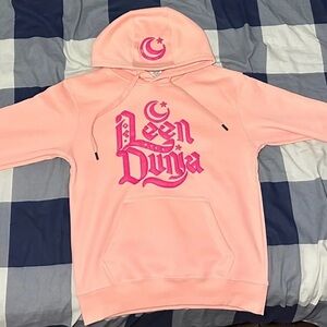 Deen Over Dunya Islamic Fleece Hoodie